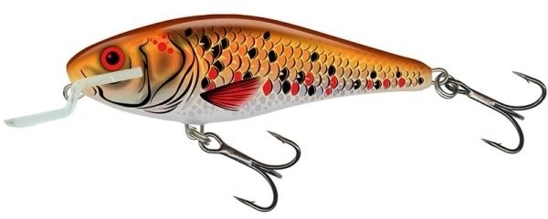 Salmo Executor Shallow Runner 9cm 14,5g Holographic Golden Back