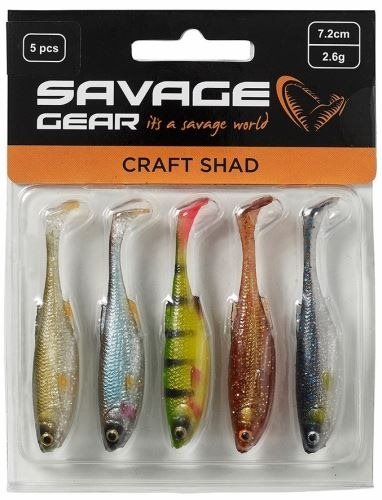 Savage Gear Craft Shad 10cm 6g Clear Water Mix 5ks