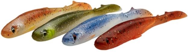 Savage Gear Slender Scoop Shad 11cm 7g Clear Water Mix 4ks