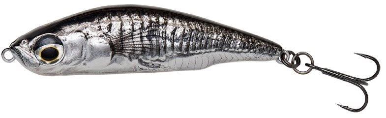 Savage Gear 3D Sticklebait Pencil 6,5cm 10,5g Sinking Black Silver