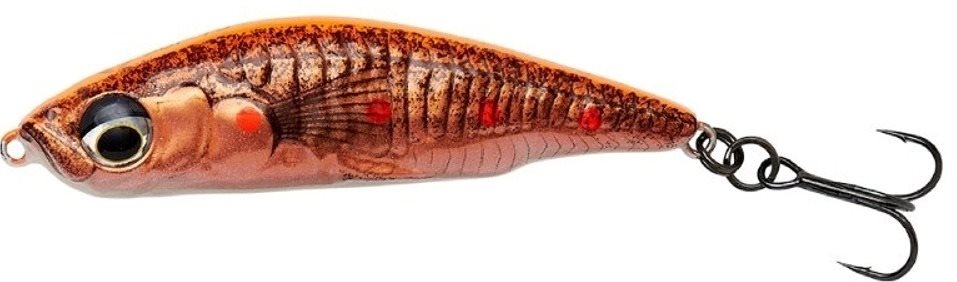 Savage Gear 3D Sticklebait Pencil 6,5cm 10,5g Sinking Fluo Orange Copper