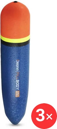 Delphin Splávek na štiky PillBODY 3 × 8 g