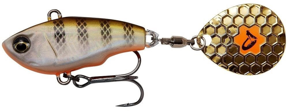 Savage Gear Fat Tail Spin 8cm 24g Sinking Perch
