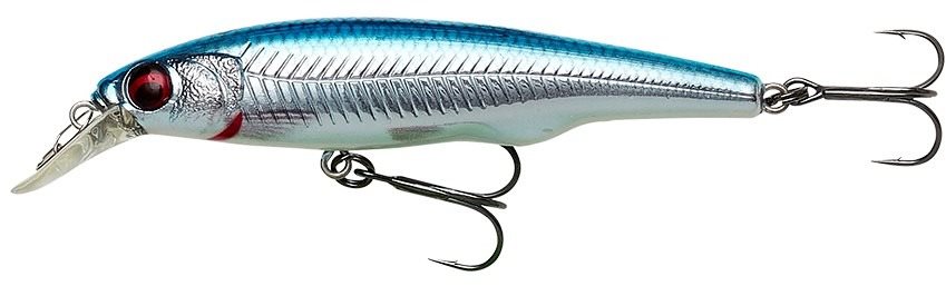 Savage Gear Gravity Twitch SR 9,5cm 15g Suspending Blue Chrome