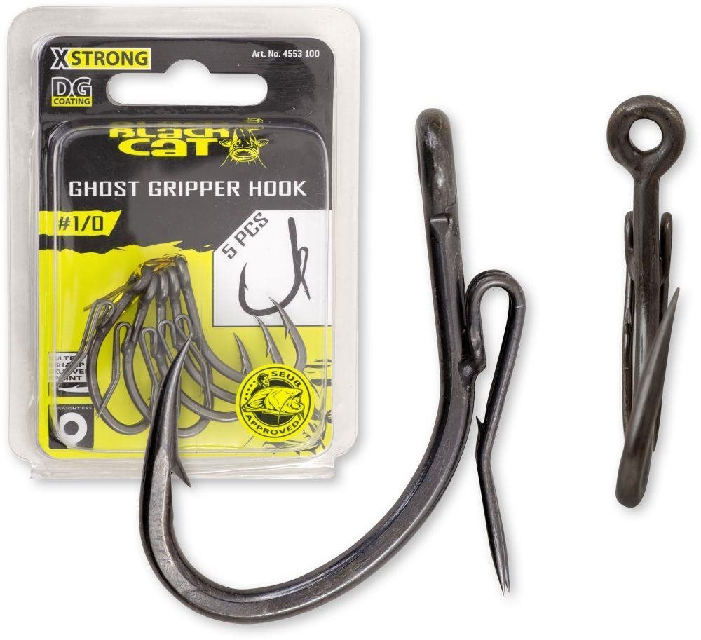 Black Cat Ghost Gripper Hook DG Velikost 3/0 5ks
