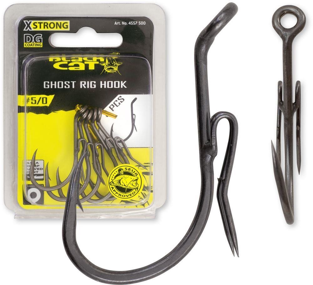 Black Cat Ghost Rig Hook DG Velikost 5/0 5ks