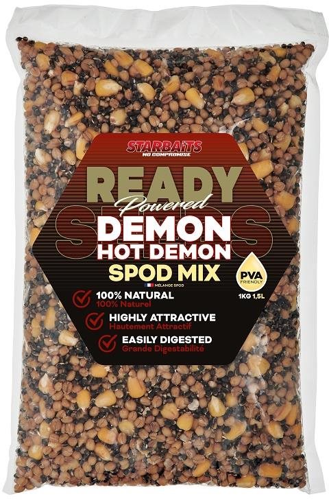 Starbaits Ready Seeds Hot Demon Spod Mix 1kg