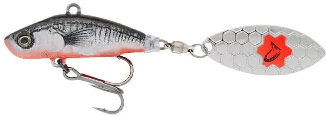 Savage Gear 3D Sticklebait Tailspin 7,3cm 13g Sinking Black Red