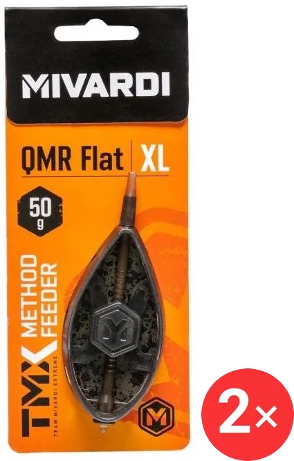 Mivardi krmítko Method Feeder QMR Flat XL 2 × 80 g