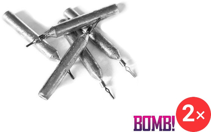 Delphin Olovo BOMB! Dropshot váleček 14 g 2 × 5 ks