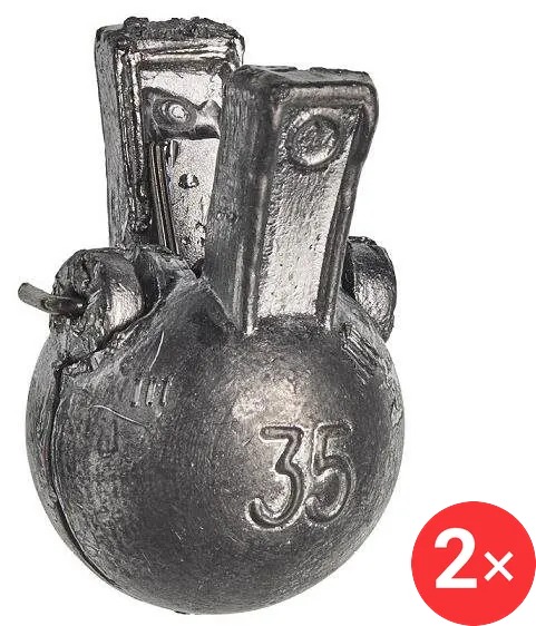 Sensas Olovnička Clip on Plummet 2 × 20 g