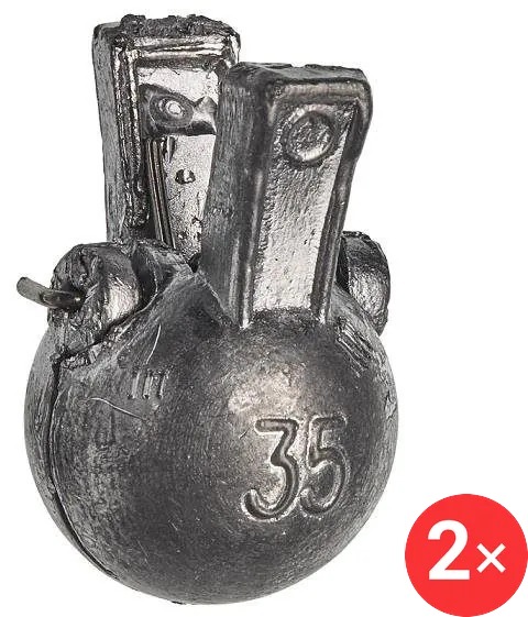 Sensas Olovnička Clip on Plummet 2 × 35 g