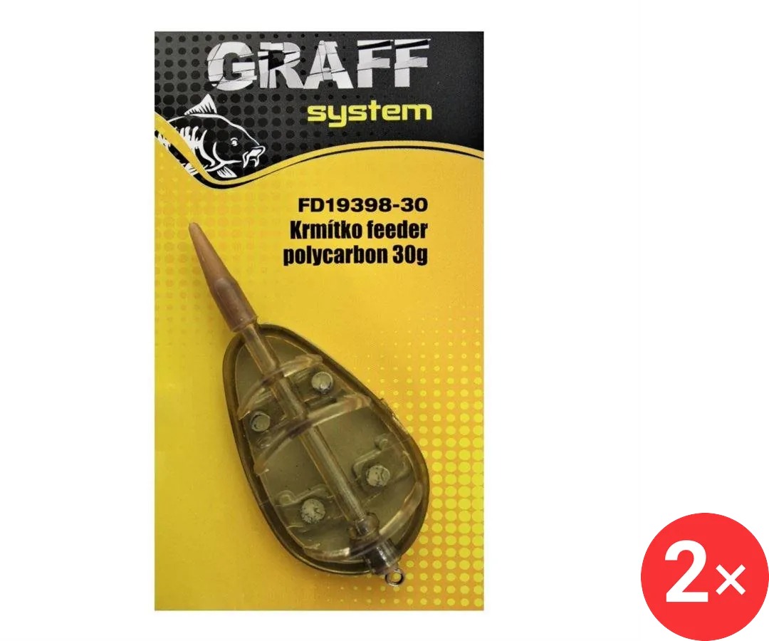 Graff Krmítko feeder polycarbon 2 × 30 g
