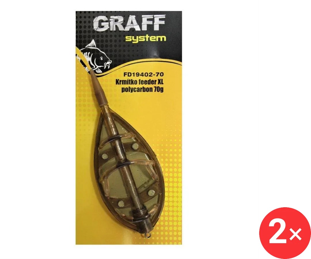 Graff Krmítko feeder XL polycarbon 2 × 70 g