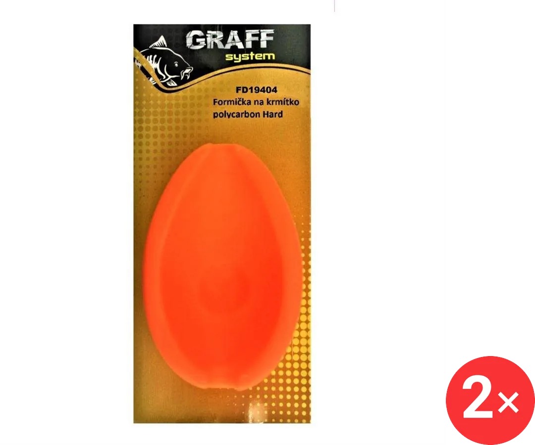 Graff Formička na krmítko Polycarbon Hard 2 ks