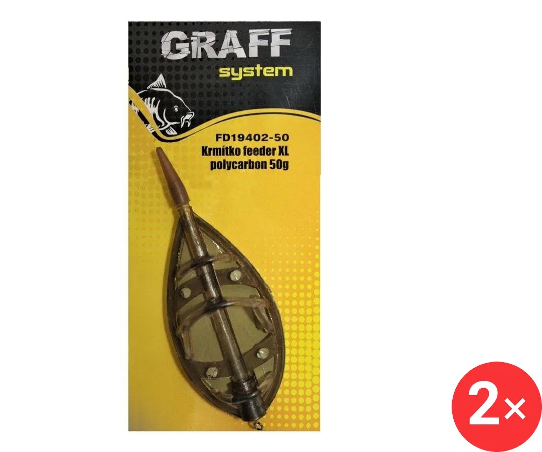 Graff Krmítko feeder XL polycarbon 2 × 50 g