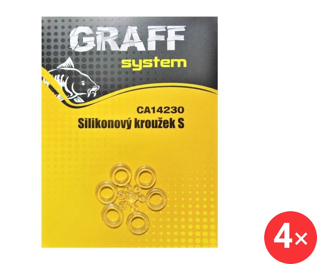 Graff Silikonový kroužek S 4 ks