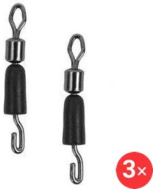 Fil Fishing Feeder Quick Change Swivel Velikost S 3 ks