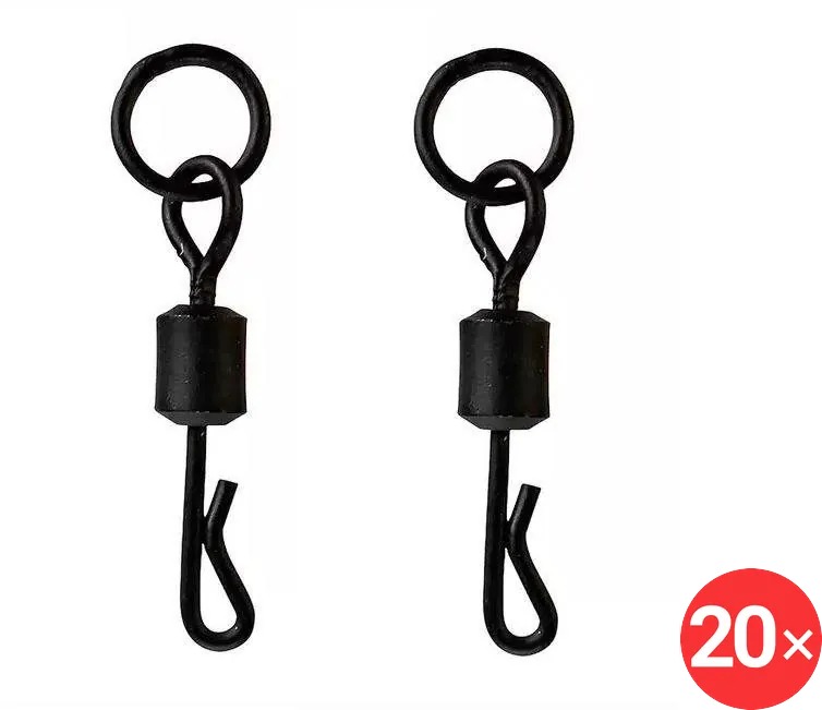 Extra Carp Quick Change with Ring Velikost 8, 2 × 10 ks