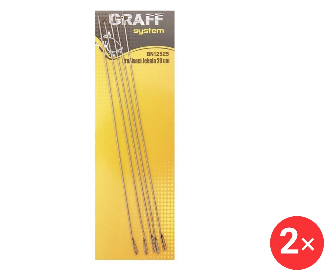 Graff Prošívací jehla 20 cm 2 × 5 ks