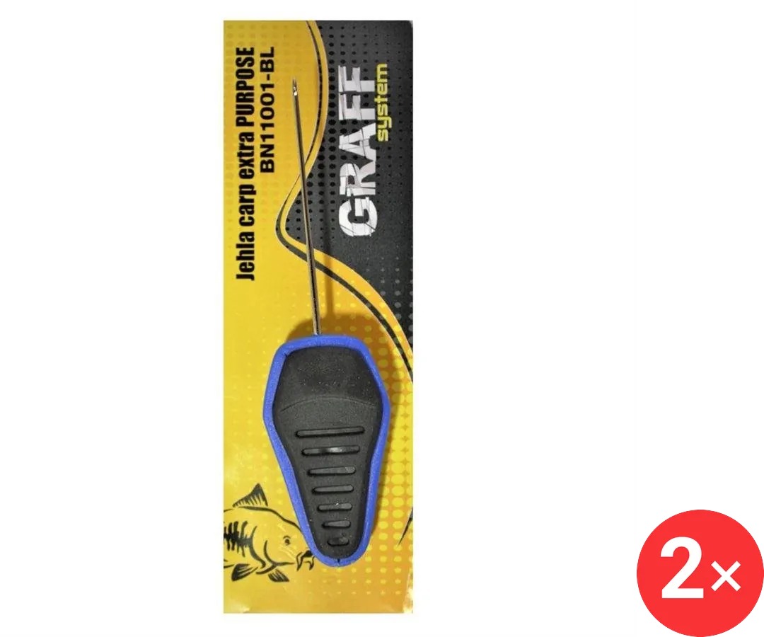 Graff Jehla Carp Extra Purpose Modrá 2 ks