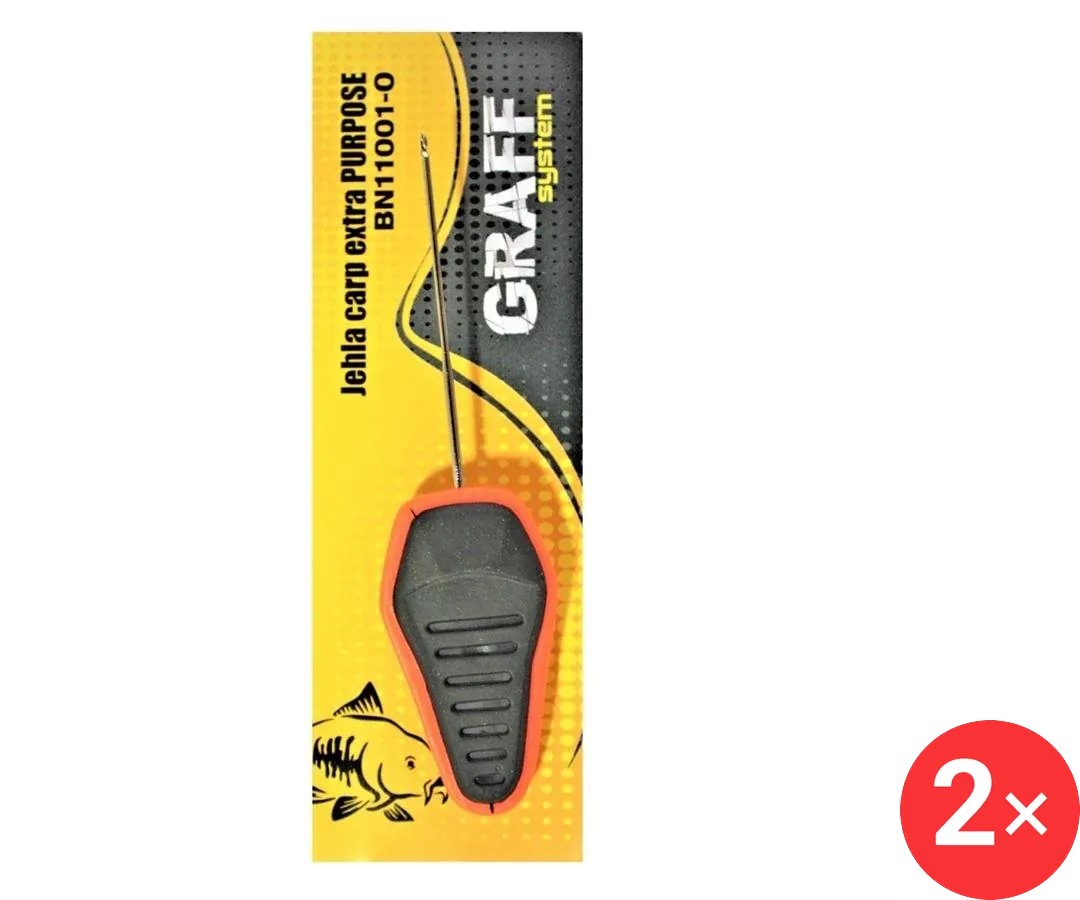 Graff Jehla Carp Extra Purpose Oranžová 2 ks