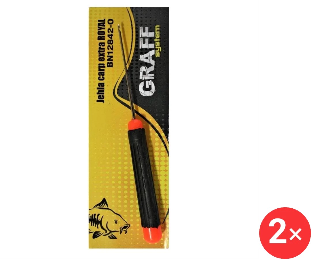 Graff Jehla Carp Extra Royal Oranžová 2 ks