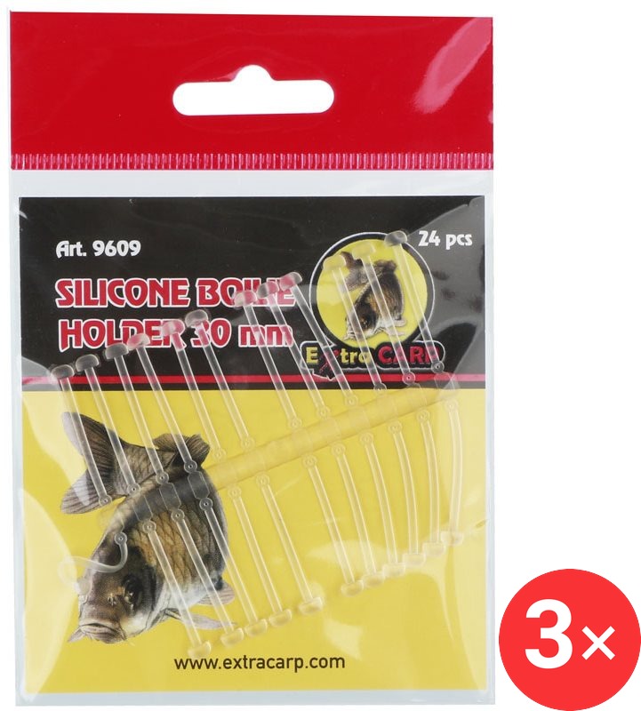 Extra Carp Silicone Boilie Holder 30 mm 3 × 24 ks