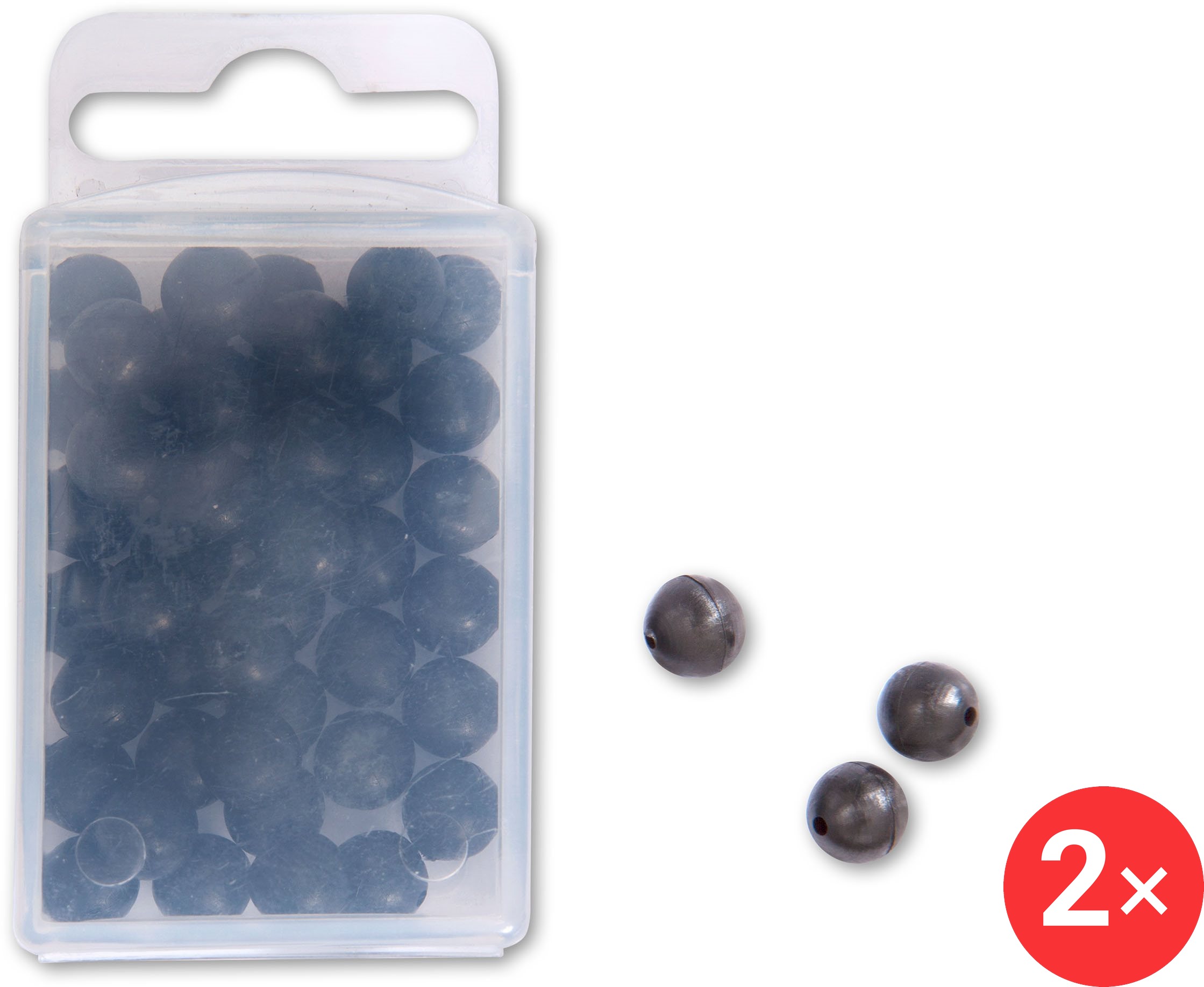 Black Cat Hard Bead 8 mm 2 × 50 ks