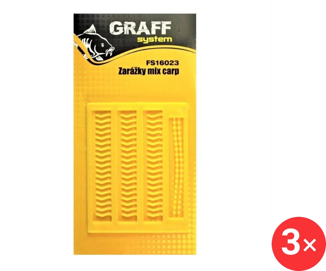 Graff Zarážka Mix Carp Žlutá 3 ks