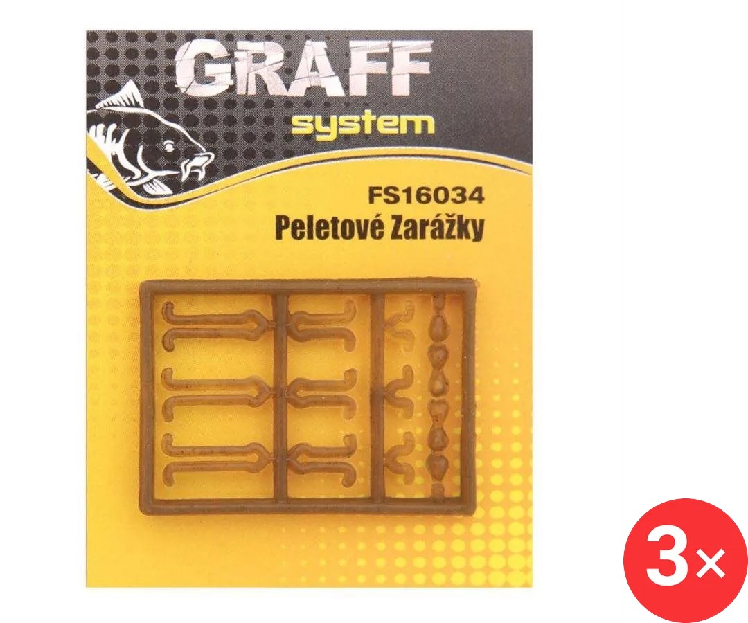 Graff Peletové zarážky 3 ks