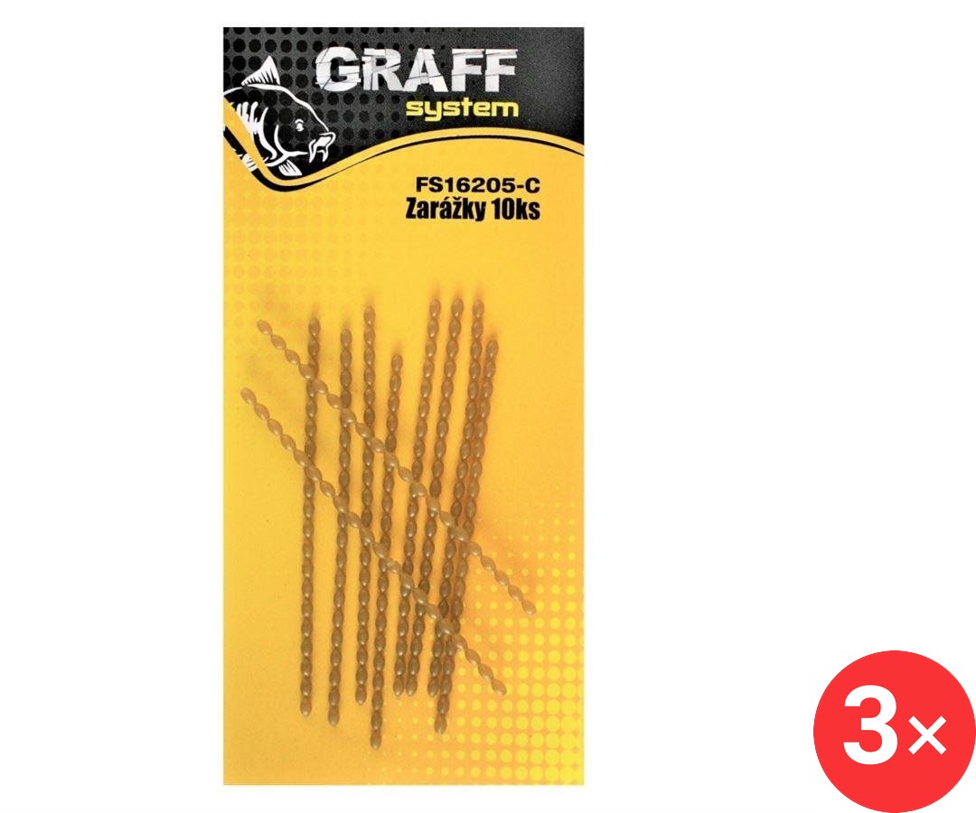 Graff Zarážky Camo 3 × 10 ks