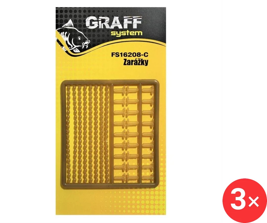 Graff Zarážky mix Camo 3 ks