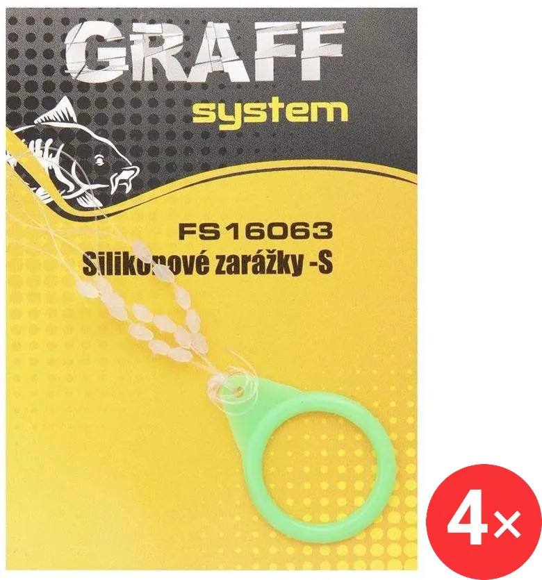 Graff Silikonové zarážky S 4 ks