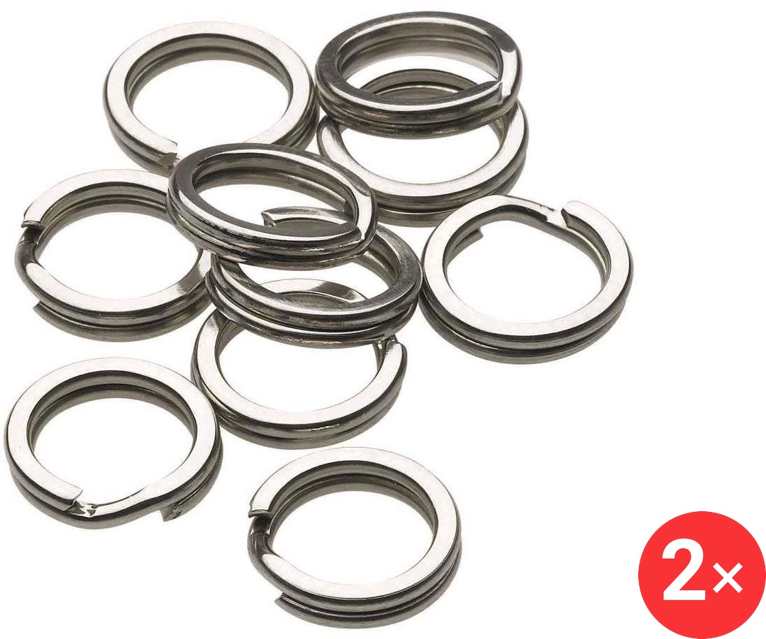 Kinetic 3X Strong Splitring 14 mm, 2 × 10 ks