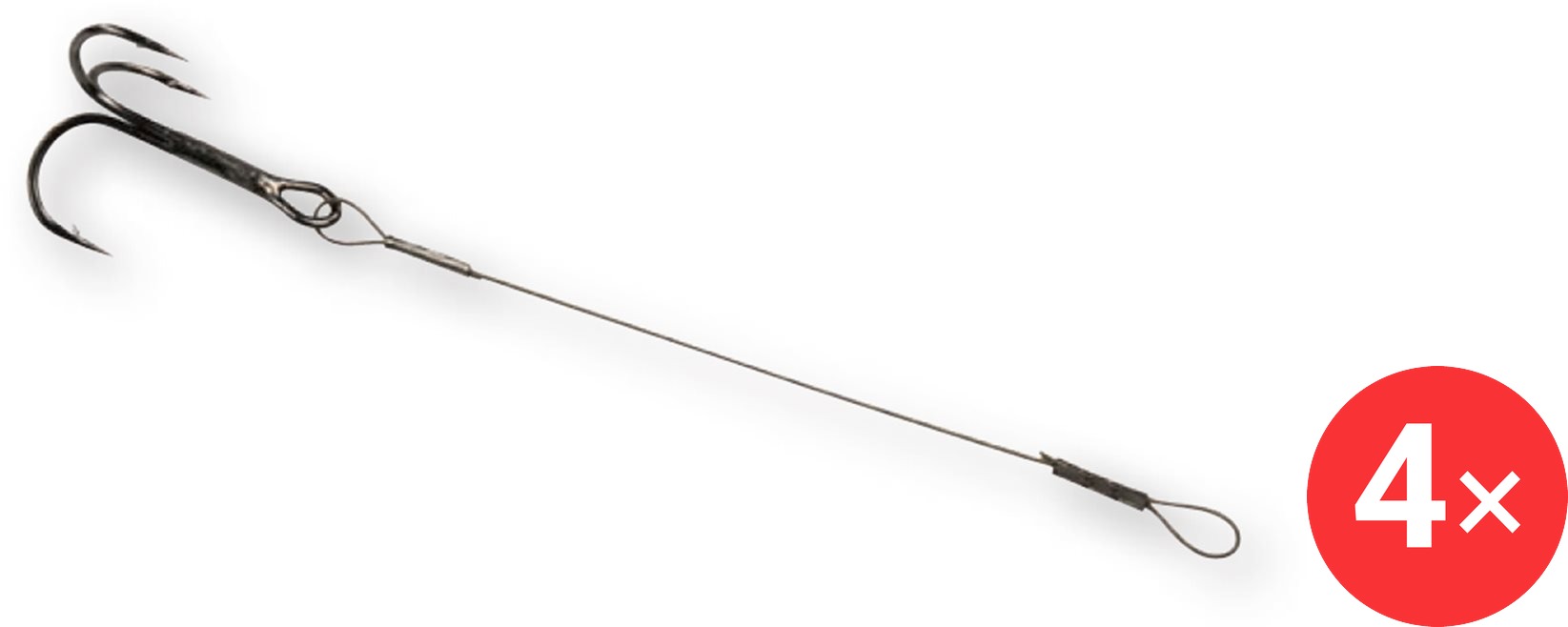 Effzett 7x7 Stinger Velikost 4, 15 kg 8 cm 2 × 2 ks