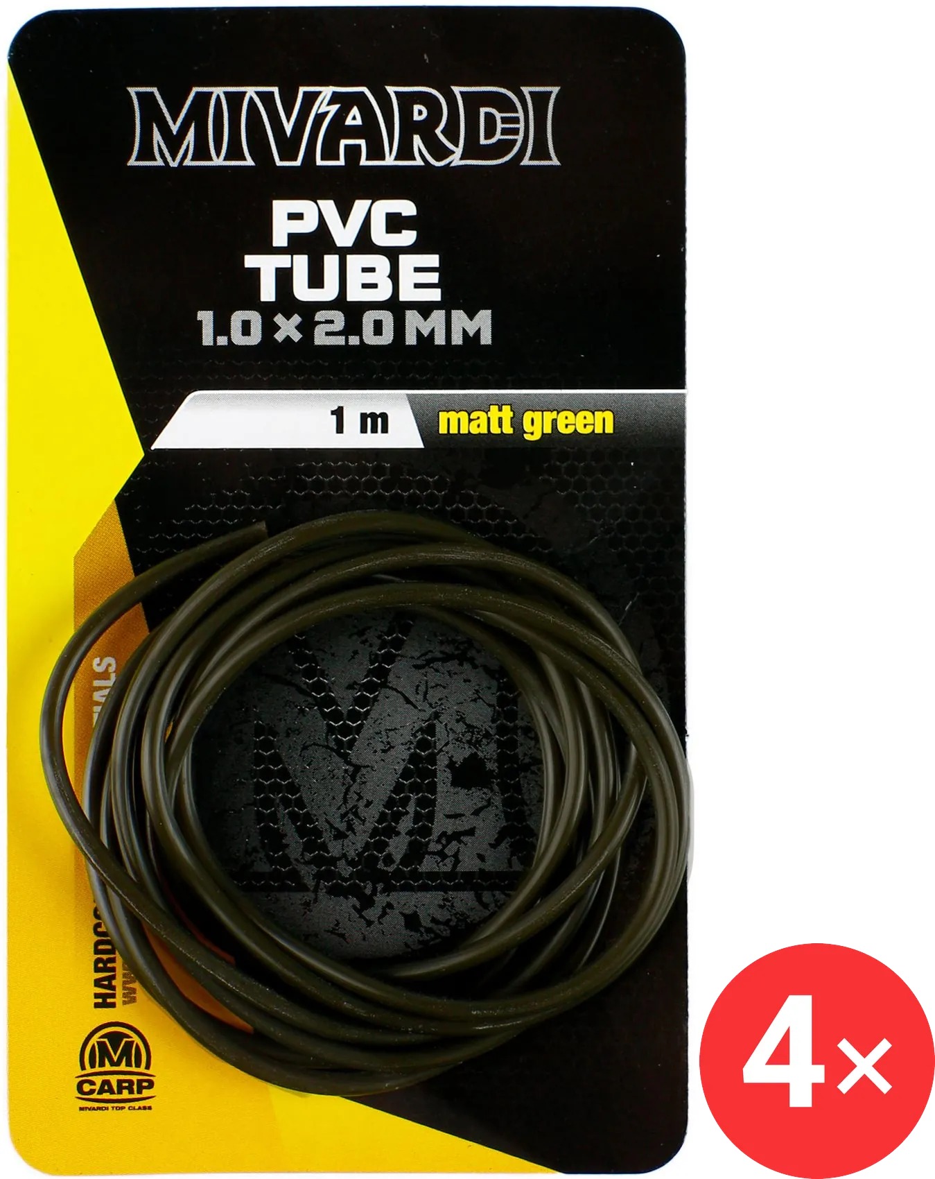 Mivardi PVC hadička 1,0 × 2,0 mm, 4 ks
