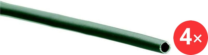 Mivardi Smršťovací hadička 3:1 2,0 × 2,2 mm Zelená, 4 ks