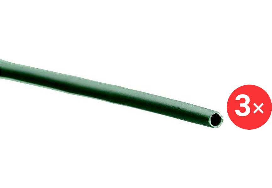 Mivardi Smršťovací hadička 3:1 2,4 × 2,6 mm Zelená, 3 ks