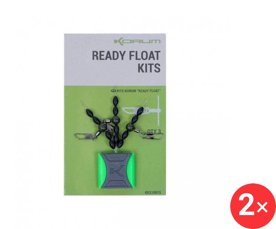 KORUM Průjezd Ready Float Kits, 2 × 3 ks