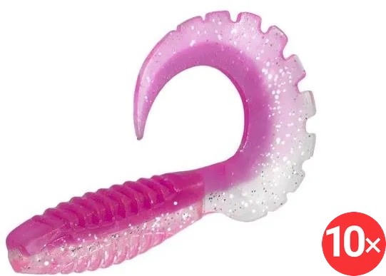Delphin Twista UVs 8 cm Candy, 2 × 5 ks