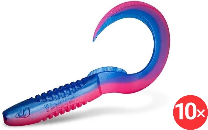 Delphin TwistaX Eeltail UVs 6 cm Lolipop, 2 × 5 ks