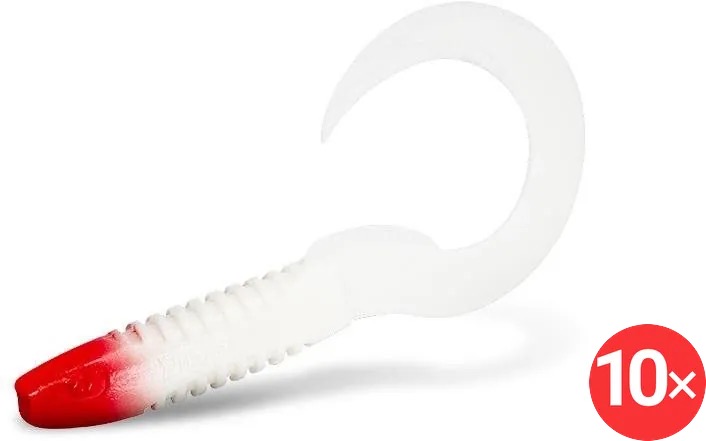 Delphin TwistaX Eeltail UVs 6 cm Redface, 2 × 5 ks