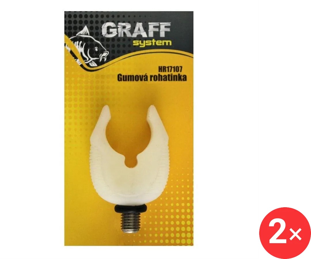 Graff Rohatinka gumová Fluo, 2 ks