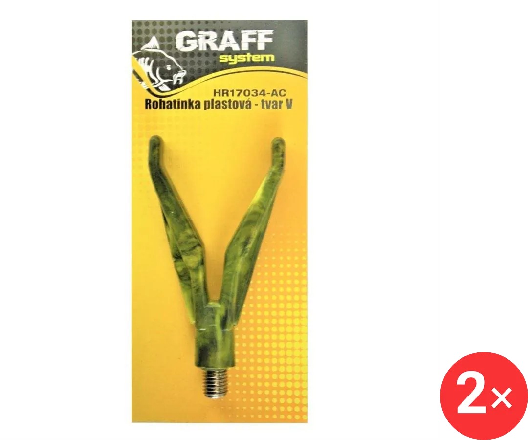 Graff Rohatinka plastová V Anti / camo, 2 ks