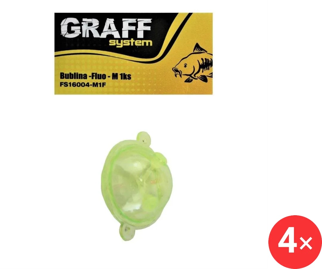 Graff Bublina M Fluo, 4 ks