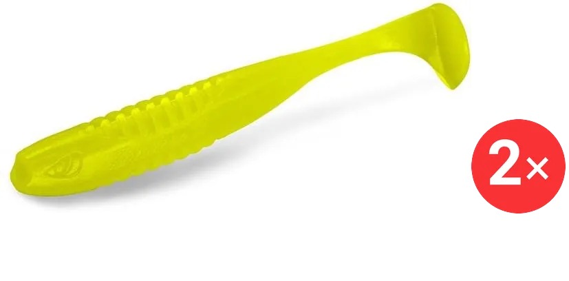 Delphin Zandera UVs, 10 cm, Yella, 2 ks