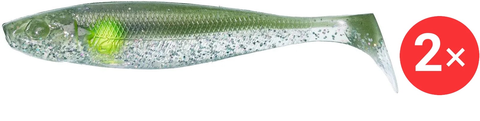 Gunki Bumpy 11 cm, 11,7 g, U.V Ghost Ayu, 2 ks