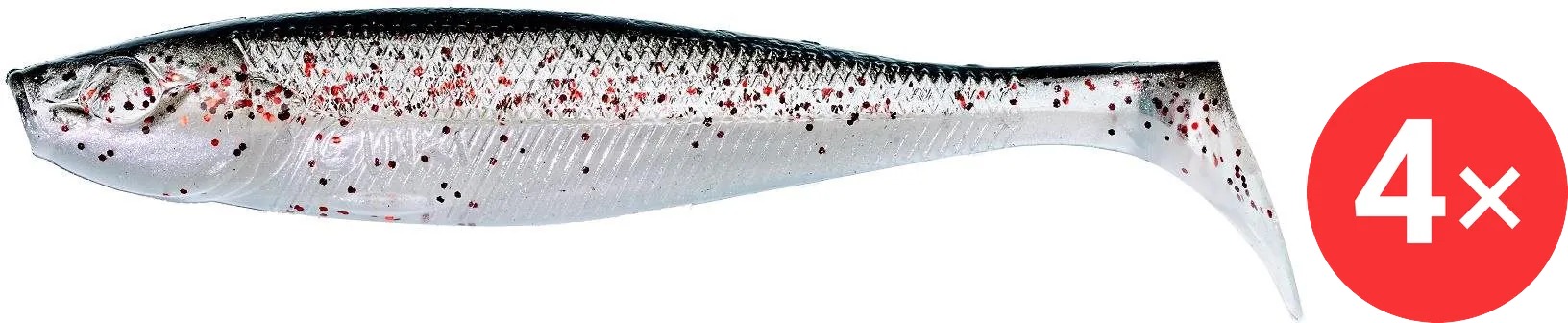 Gunki Bumpy 7,6 cm, 3,9 g, Blood Natural Grey, 4 ks