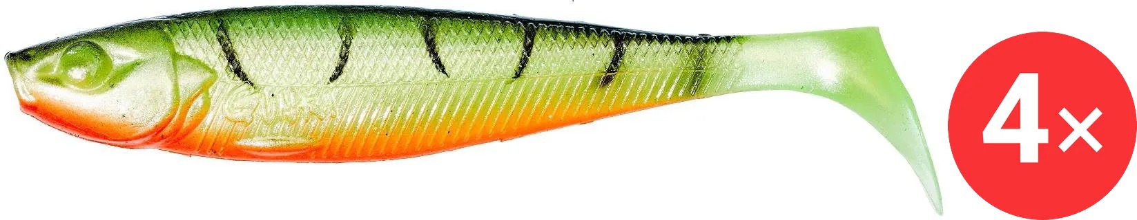 Gunki Bumpy 7,6 cm, 3,9 g, Fire Tiger, 4 ks